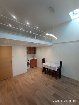 BEZ PROVIZE RK. Pronajmu atelier 1kk se zahrádkou Vršovice - 2