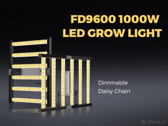 Phlizon FD9600 1000W LED pěstební světlo pro rostliny - 2