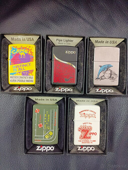 Zapalovače Zippo 5 kusů, krásný stav - 2