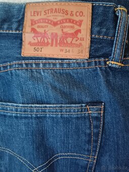 34/34 Levi's 501 džíny - 2