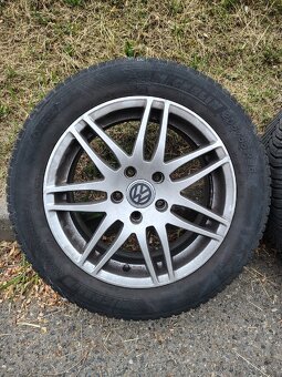 ALU kola 5x112 r16, pneu 205/55/r16 - 2