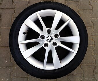 Alu kola originál Škoda Octavia III 5x112 R17 Trius - 2