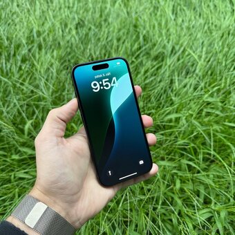 ZÁNOVNÍ APPLE IPHONE 15 128GB-ČERNÝ 100% BATERIE,ZÁRUKA - 2