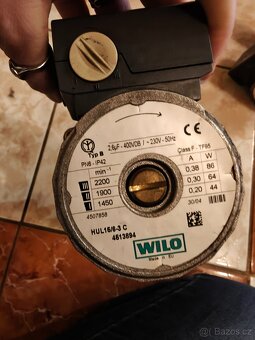Oběhové čerpadlo - plynový kotel Dakon dua plus - 2