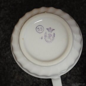 Porcelánový hrníček, 50. léta 20. století - 2