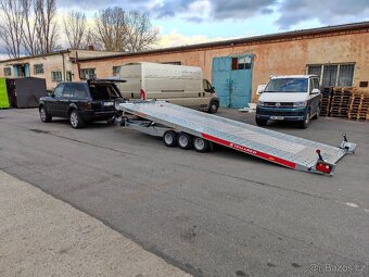 Přeprava/odtah vozidel a strojů (plošina 7×2,1 m, 2,8 t) - 2