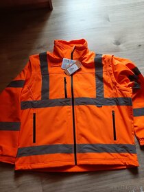 Reflexni softshellová bunda vel.S a L - 2