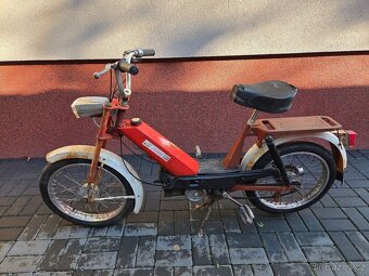 Babetta 207 s kartičkou, červená původní, funkční - 2