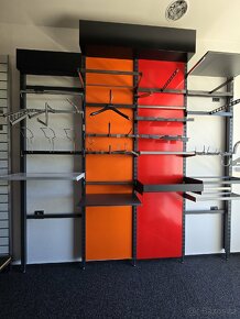 Systémové prvky pro stěny, regály pro prodejny - 2