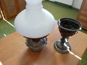 starožitná petrolejová lampa - 2