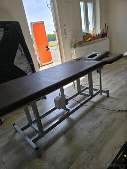 Elektrické Masážní lehátko hnědé 1motor - 2