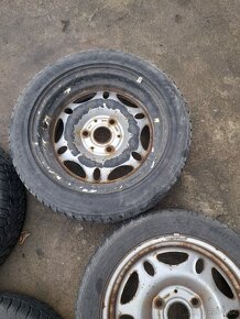 4x 15" plechové disky na Smart Fortwo. - 2