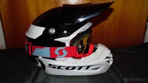 motokrossová helma SCOTT 350PRO vel.S+ brýle SCOTT - 2