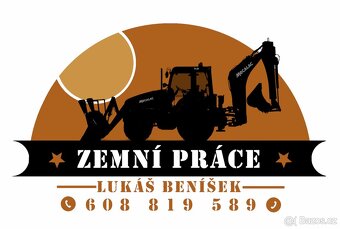 Nabízím zemní práce s traktorem Mecalac - 2