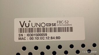 Vu+ uno4kse - 2