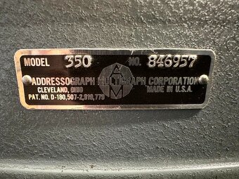 Originál US stroj Dog Tag - 2