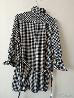 Kostkovaná košile (šaty) - vel. 40 - 2