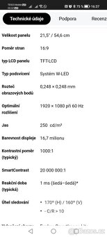 Monitor 22 palců HDMI - 2