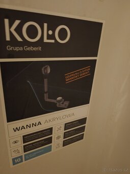 Akrylátová vana Kolo 170x70cm (Grupa Geberit) - 2