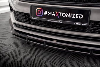 Maxton Design spoiler pod přední nárazník Karoq MK1 Facelift - 2