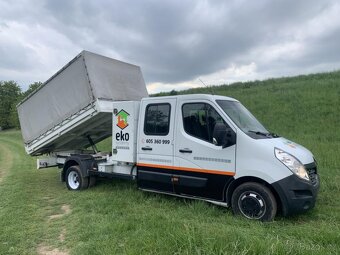 Renault Master 2.3 TDI 7mist sklápěč + uložák - 2