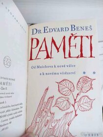 Paměti E.Beneš - 2