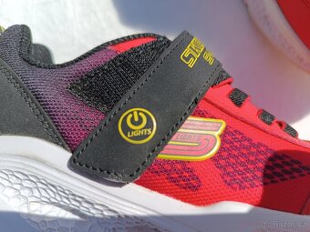 Dětské svítící tenisky SKECHERS S-LIGHTS - 2