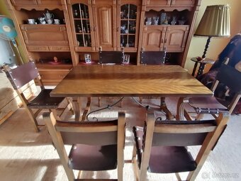 Rustikální jídelní souprava - 2