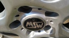 alukola MSW 7Jx17H2, 17"+zimní gumy GT Radial Savero - 2