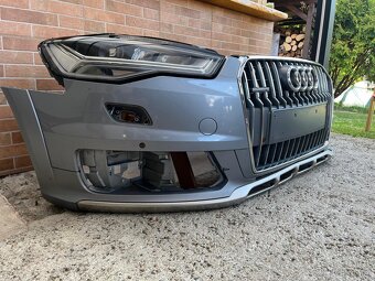 Přední část Audi A6 4G - světla a nárazník - 2