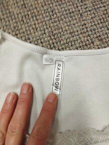 Dámské tričko s krajkou - 2