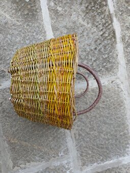 Proutěný košík "dvouušák" - 2