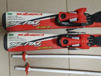 Dětský lyžařský set NORDICA Dobermann Teamj race 110 cm - 2
