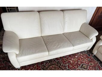 Moderní kožená sedací souprava 3+2, 3338 - 2