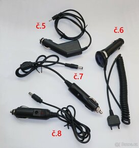 "Šuplíkové" síťové, USB, auto nabíječky a sluchátka vše OK - 2