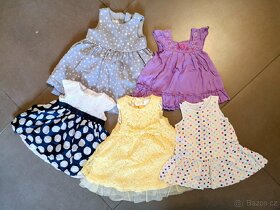 MAXI balík oblečení pro holčičku 6-12 měsíců, vel. 74-80 - 2