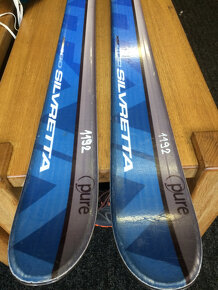 Skialpy Silvretta pure 163cm, váz.M, pásy contour - 2