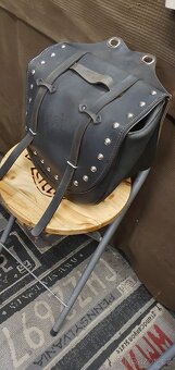 Kožená brašna Harley Sportster, chopper, bobber - 2