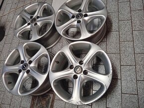 ALU kola alessio - 15" - 4 x 100 (opel, atd.) - 2
