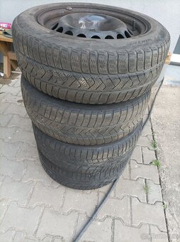 Sada zimní kola vw audi škoda 205/60/16 - 2