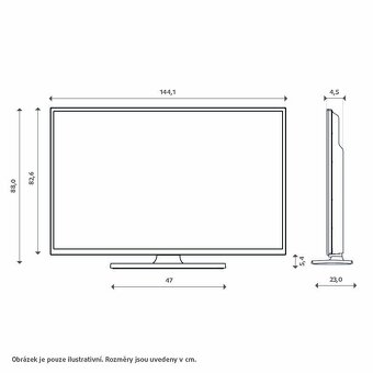 TV LG OLED 65C31 | 165CM + stojan | 120Hz, 4K (ZÁRUKA) - 2