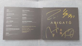 Originál CD Mirai s podpisy - 2