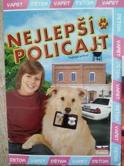 2xDVD nové nerozbalene SpyKids, Nejlepší policajt - 2