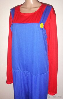 Karnevalový kostým SUPER MARIO vel. XL - 2