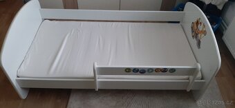 Prodám dětskou postel s chlapeckými motivy, 160x80 cm - 2