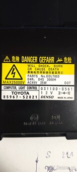 Řídící jednotka Denso xenon D4S Toyota 85967-52021 - 2