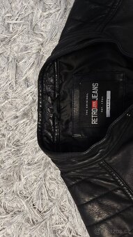 Koženková bunda RETROJEANS - 2