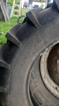 Pneu 16x6 šípový vzorek - 2