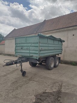 Traktorový návěs výrobce Kralovice 10t. - 2