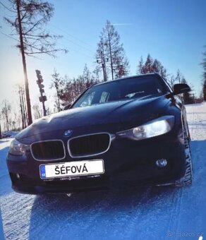 Prodám černé BMW 318d , 105 kw, manuál, kombi - 2